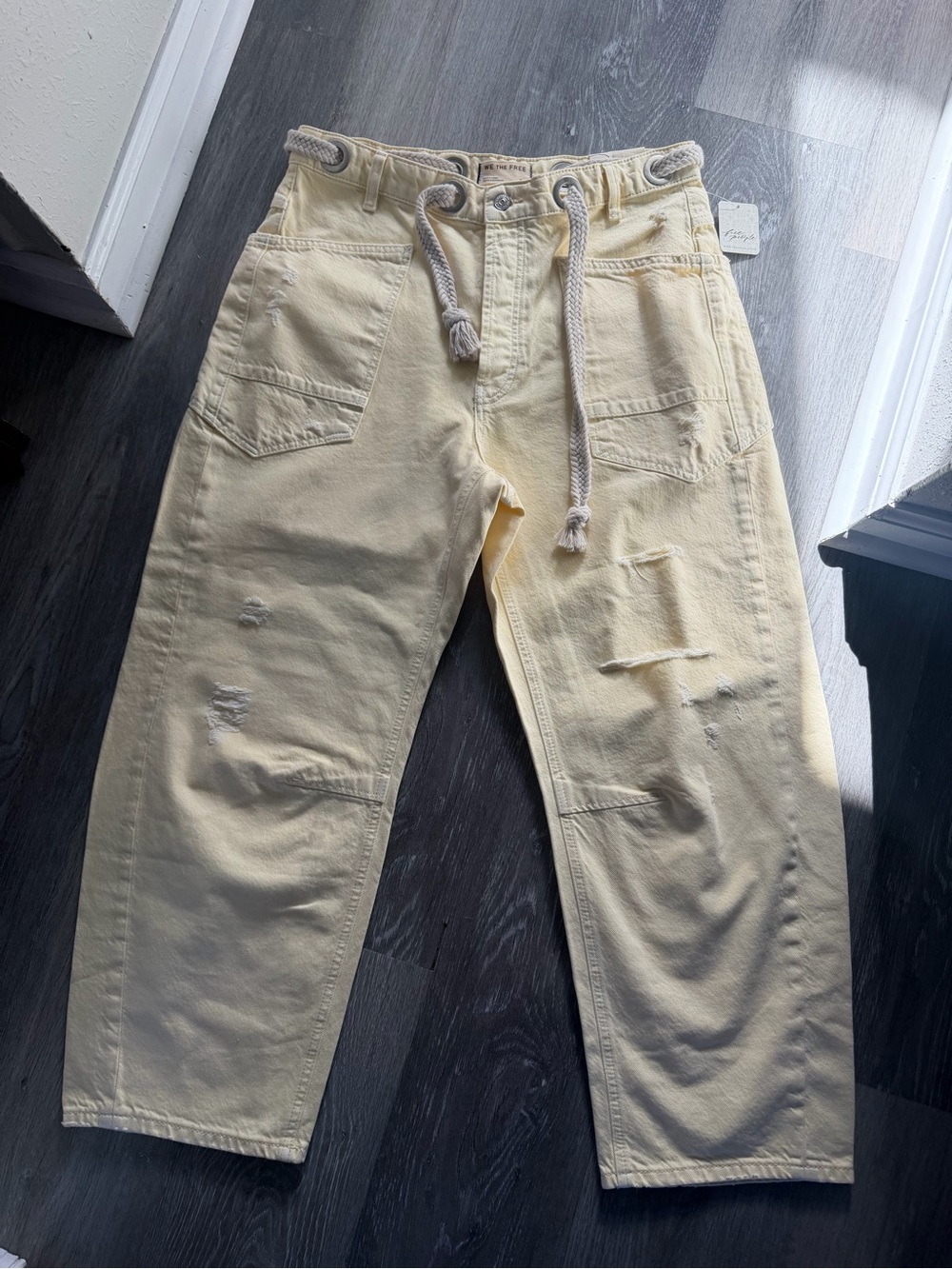 We The Free Moxie Barrel Jeans NWT